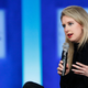 Elizabeth Holmes speaks on stage during the closing session of the Clinton Global Initiative 2015 on September 29, 2015 in New York City.